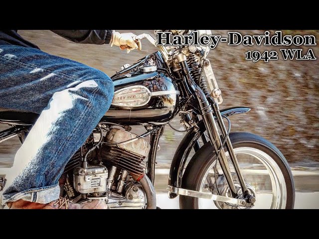 Harley-Davidson】若きサイドバルブ乗り！生き残れ、次世代の