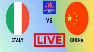 🔴 FIVB LIVE 🔴 ITALY  🇮🇹 vs CHINA 🇨🇳 | 2024 WOMEN'S VOLLEYBALL NATIONS LEAGUE | FULL GAME HIGHLIGHTS
