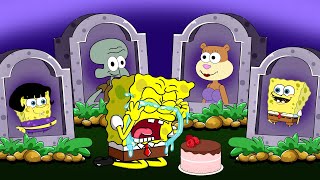 Spongebob Cartoon: Spongebob's birthday party || Sad Story Spongebob life Animation