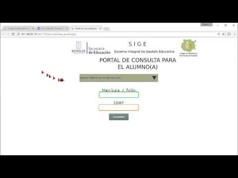 Portal de consultas para alumnos (as)