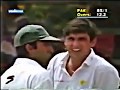 Shahid khan afridi 100 off 37 balls vs sri lanka at nairobi in 1996