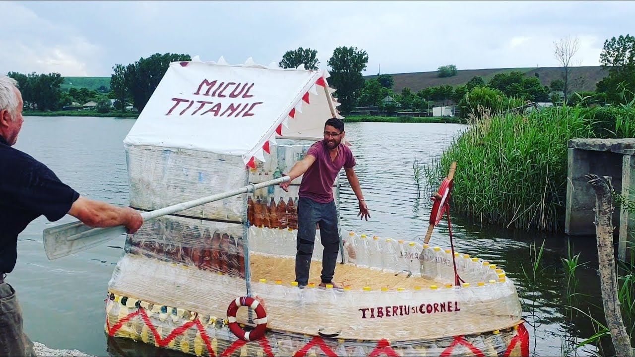 Am lansat Vaporasul pe apa !