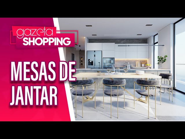 Mesas personalizadas para sua sala de jantar | Sylvia Design | Gazeta Shopping