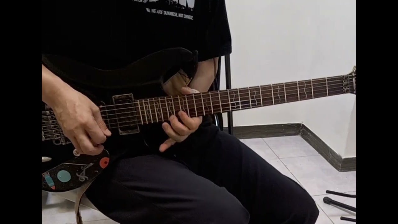 G Ionian idea and jam practice on Ibanez S 470 with Zoom ms50g +