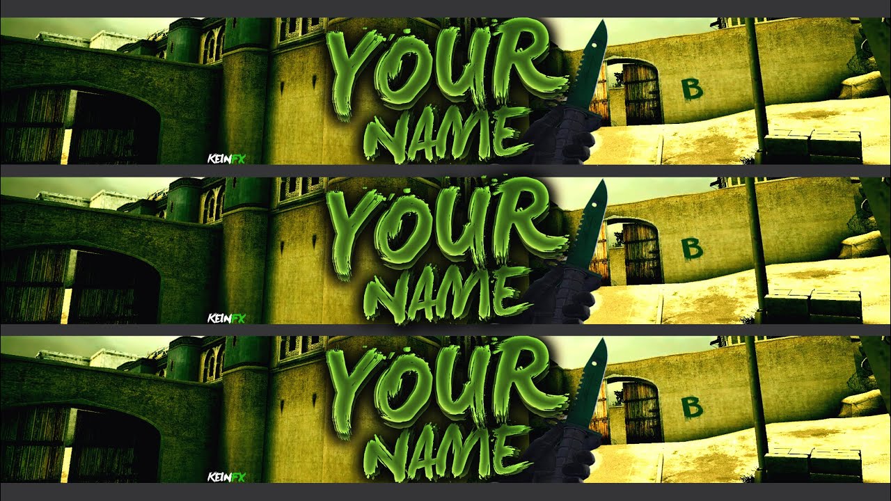 Free CsGo Banner Template ✘KeinFx ✘ #10