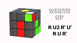 Rubiks Cube White Up