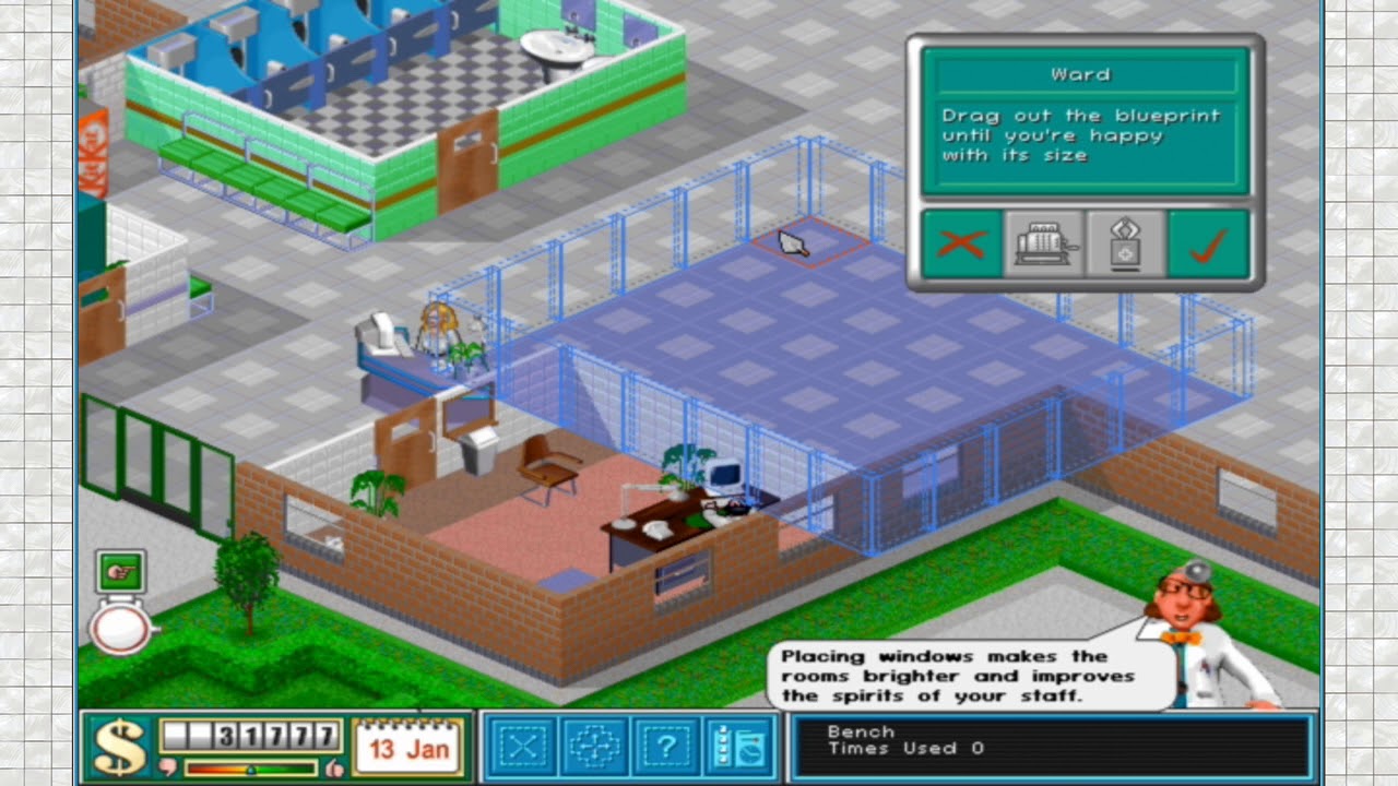 Rétro - Theme Hospital (PC, PsOne) - Game Side Story