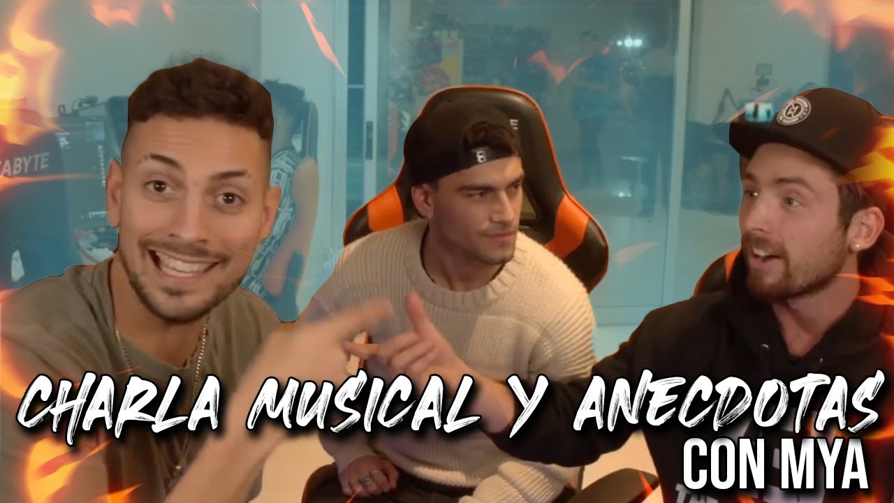CHARLA MUSICAL DE COSCU CON MYA Y CUENTA ANÉCDOTAS