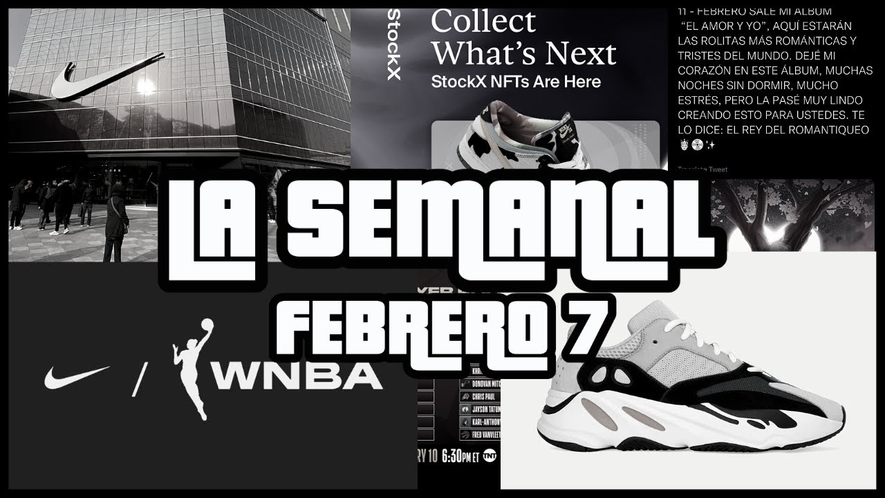 NIKE DEMANDA A STOCKX, YEEZY WAVE RUNNER RESTOCK \u0026 LOS LAKERS Y WESTBROOK |  La Semanal - Febrero 7 - YouTube