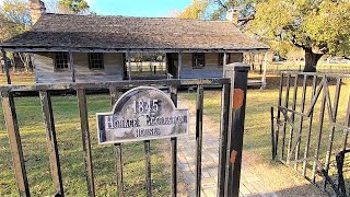 Stopping in Gonzales, Scenic Route from San Antonio to Houston: Texas Revolution & Historic Homes