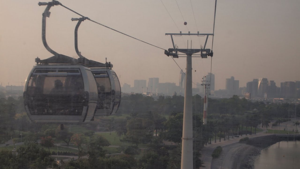 Dubai Creek Park Cable Car Ride plus Random Photos and Videos YouTube