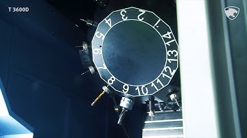 DN solutions l T 3600D l Tapping Center l Dual Pallet l High Productivity