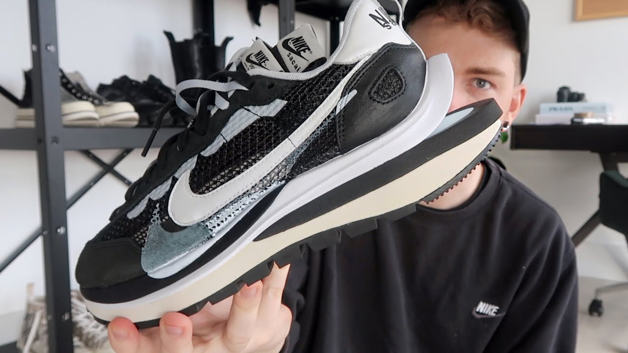 papelería Incorporar Asistente nike x sacai vaporwaffle unboxing - a weekend of WINS 💙 - YouTube