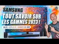 Samsung  tout savoir sur les gammes 2023 tv et barres de son