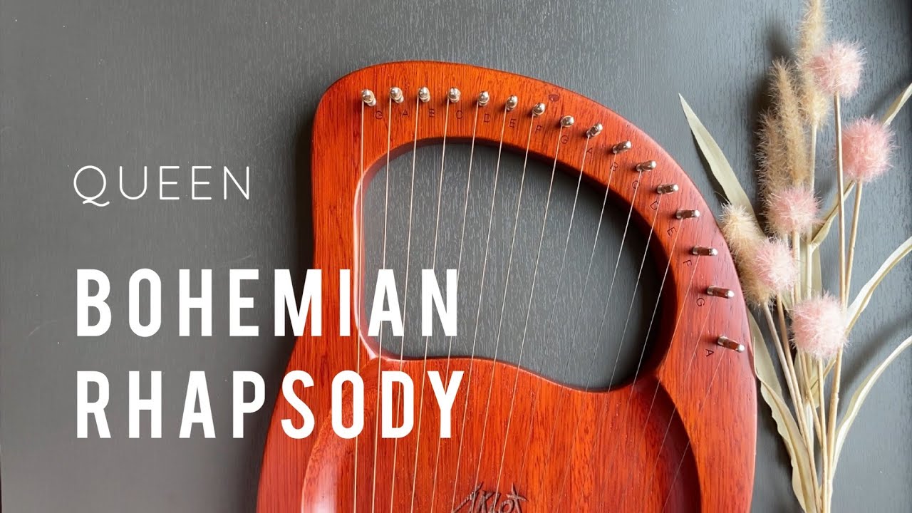 Bohemian Rhapsody QUEEN Lyre Harp Cover & Tutorial YouTube
