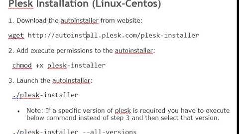 Install Older Version of Plesk for Linux