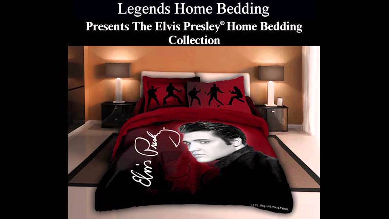 legends home bedding elvis presley collection youtube elvis presley bedding sheets