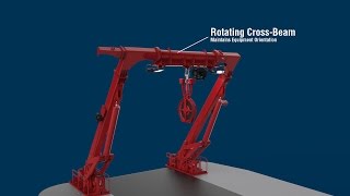 Allied Marine Crane A-Frame with Rotating Cross Member Wealth
