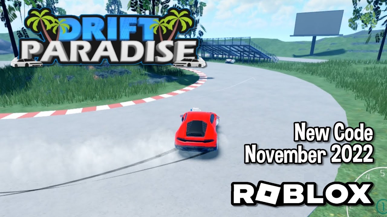 Roblox Drift Paradise New Code November 2022 - YouTube