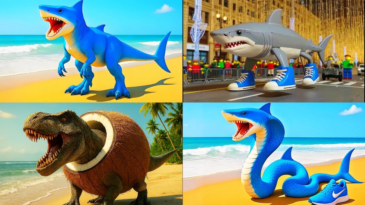 BRAINROT EXTINCTION TRUCKS 🆚 BRAINROT CAR 🆚 BRAINROT MOTORCYCLE - Tiles Hop EDM Rush!