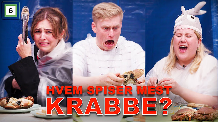 Hvem spiser mest krabbe? 🦀 - "Dette er en grusom spisevideo"