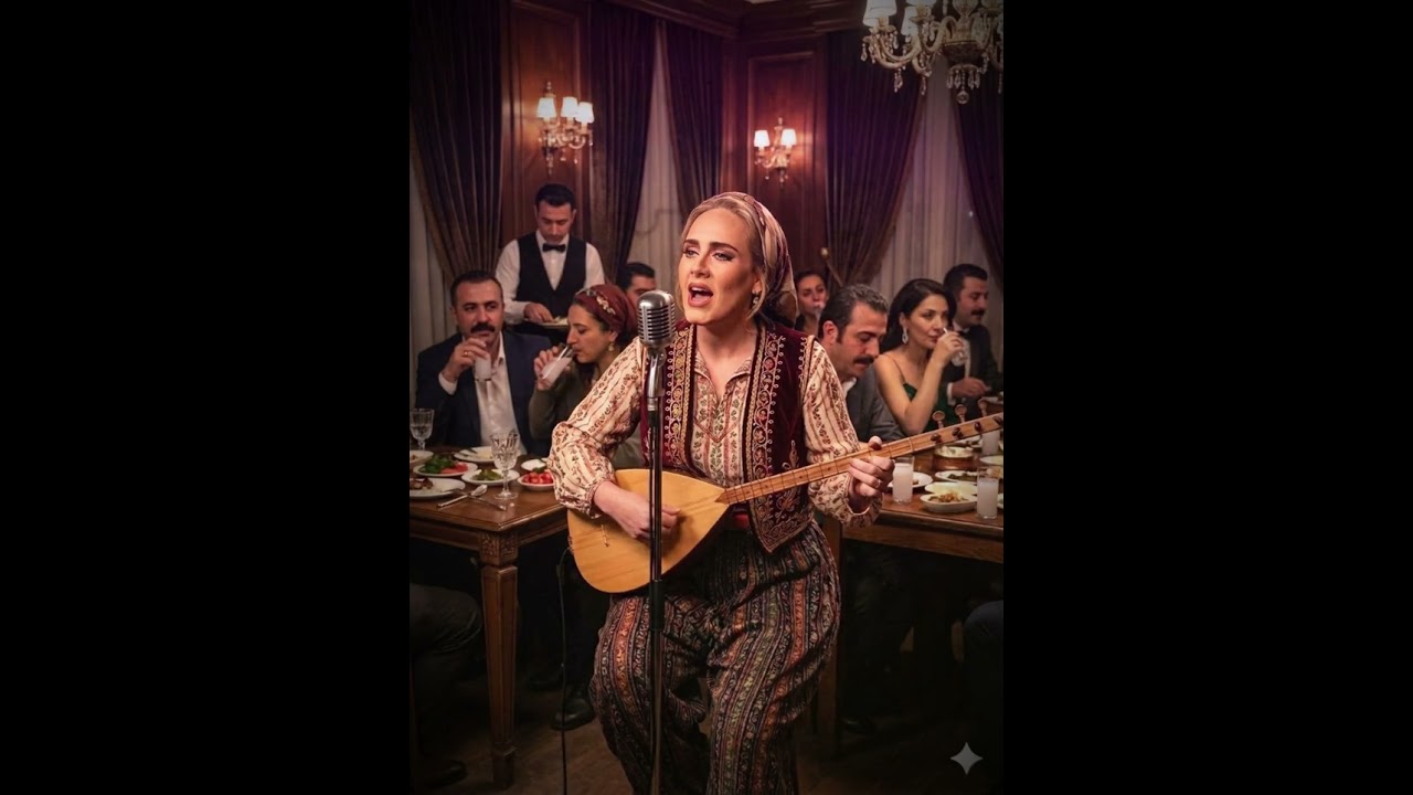 Adele Set Fire to the Rain Anatolian psych Arabesque version