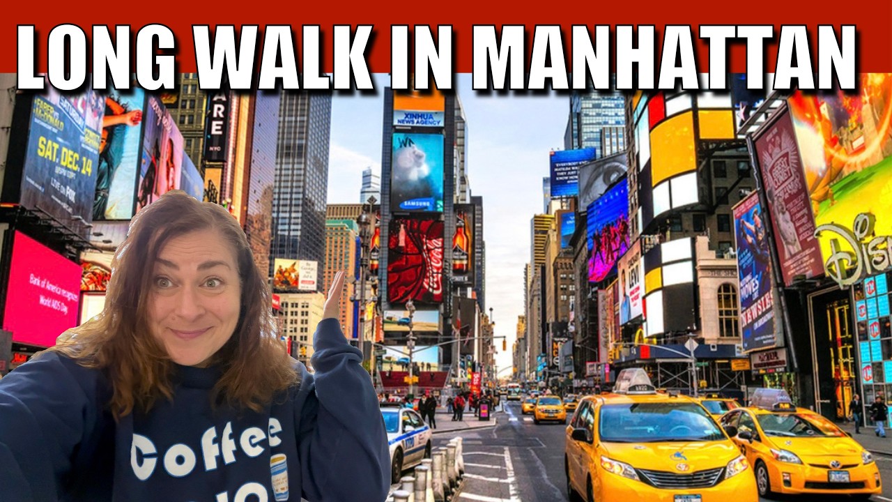 LIVE 🔴 How far will we get walking in NYC?  #NYC #life
