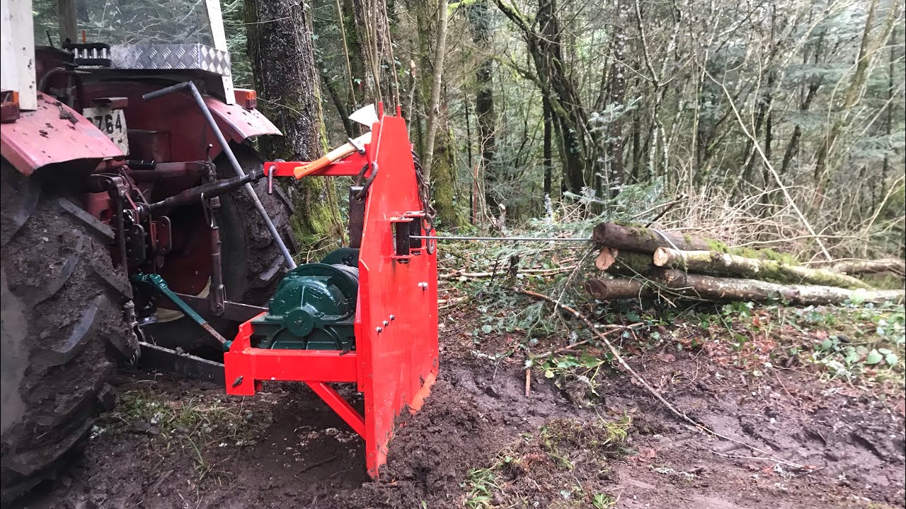 Treuil GMC forestier fait maison 