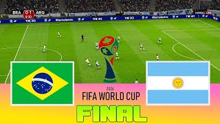 BRAZIL vs ARGENTINA - Final FIFA World Cup 2026 | Full Match All Goals | Football Match