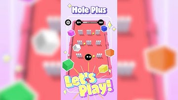 Hole Plus 3D - Color Hole  - Satisfying Puzzle Game - April  #puzzle #games #gaming #colorhole3d