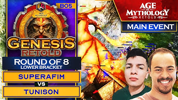 GENESIS Retold ($15,000 AOM Event) - SuperAfim vs Tunison - Lower Bracket - Round of 8 B