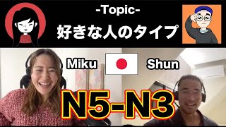 【N5-N3】Japanese Conversation with Miku Real Japanese