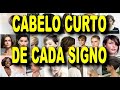 💇 LINDOS CABELO CURTO DE CADA SIGNO 2021 - TODOS OS SIGNO