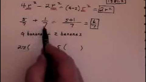 Factoring common factors (part two)