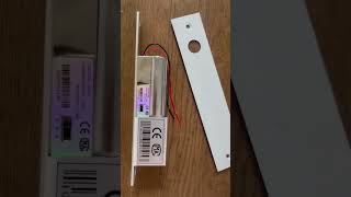 Electric Strike Residential Door with Smart Lock 2 Wires Electric Bolt with Time Delay and signal
