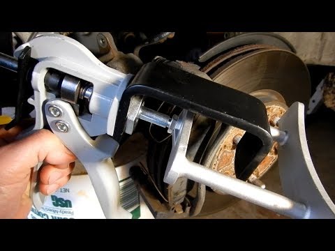 Lisle 25750 Dual Piston Brake Caliper Compressor