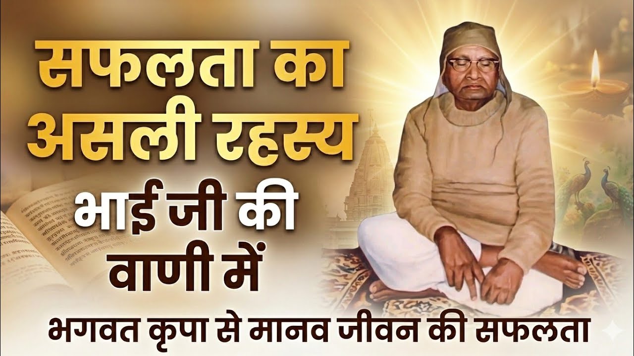 83 Bhagawadkripa Se Manav Jeevan Ki Safalta#vrindavanrassiddhant#bhaiji satsang#saflata ka rahasya 