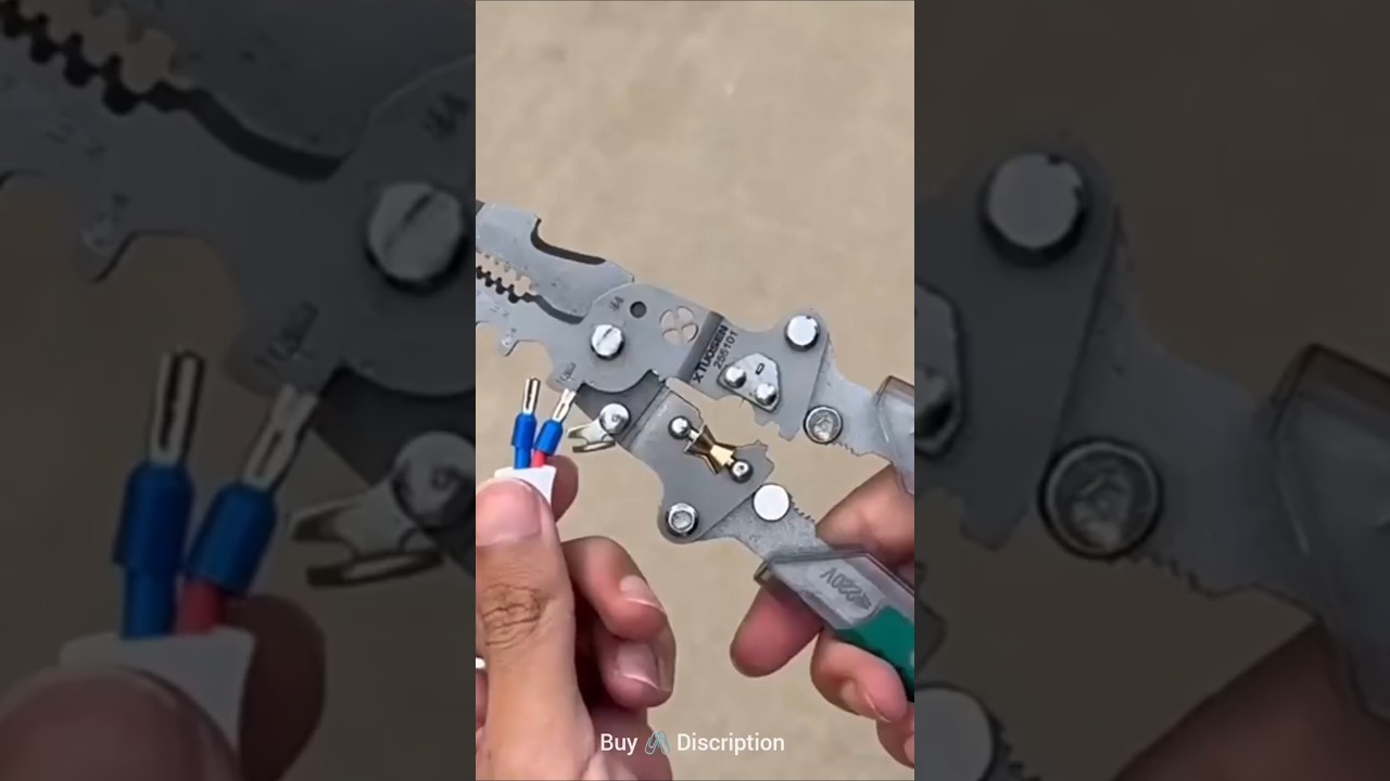 Multi Wire Stripper with Voltage Test ⚡ | 5 in 1 Electrician Tool | Best Wiring Tool 2026 