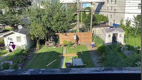 Fence Install Timelapse