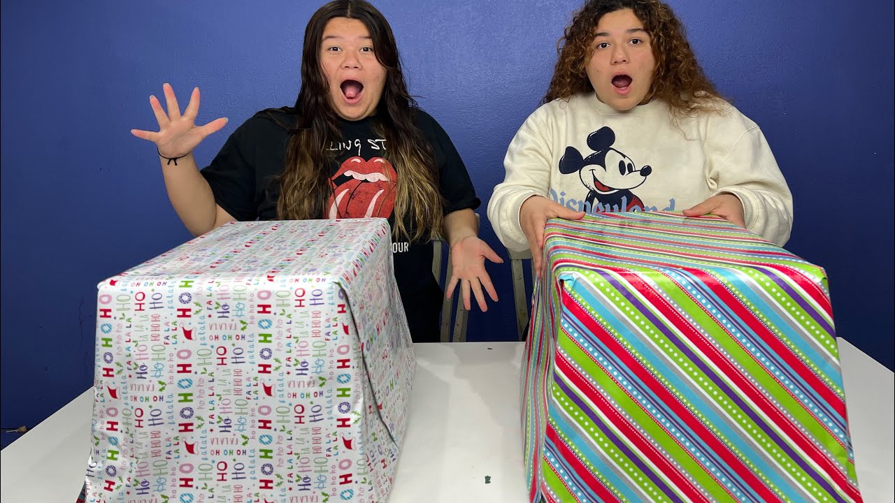 Don't Choose the Wrong Christmas Present Challenge - YouTube