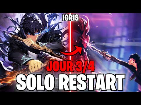 NOUVEAU CODE! Solo Restart Jour 3 et 4 - Comment battre igris rapidement! Compte F2P l Avril 2024