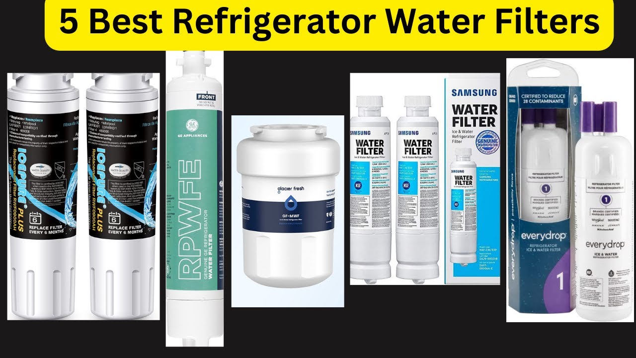5 Best Refrigerator Water Filters | - YouTube