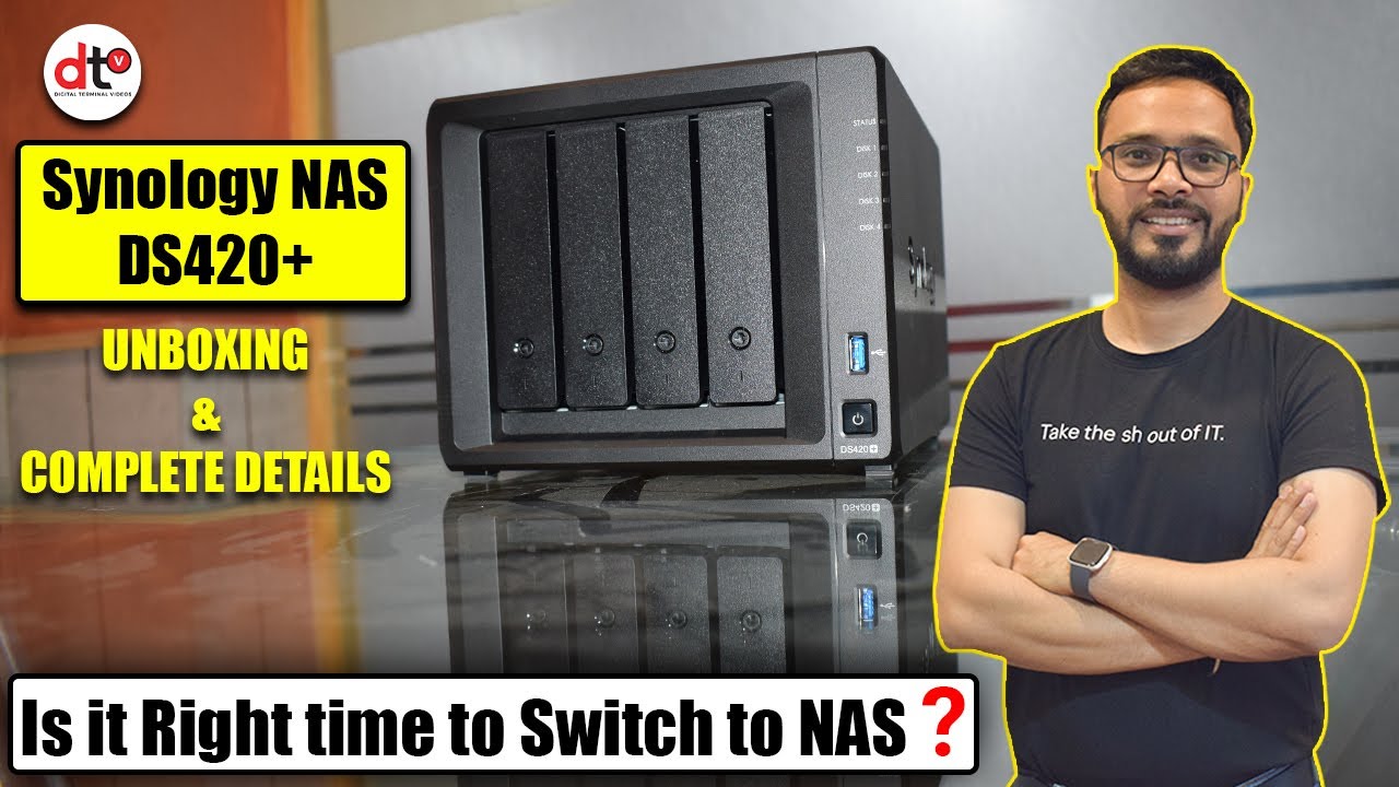 Test Synology DS420+ : un NAS 4 baies polyvalent, hélas un peu