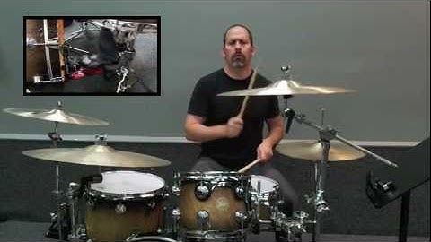Bass Drum Technique lesson 4-The Upstroke