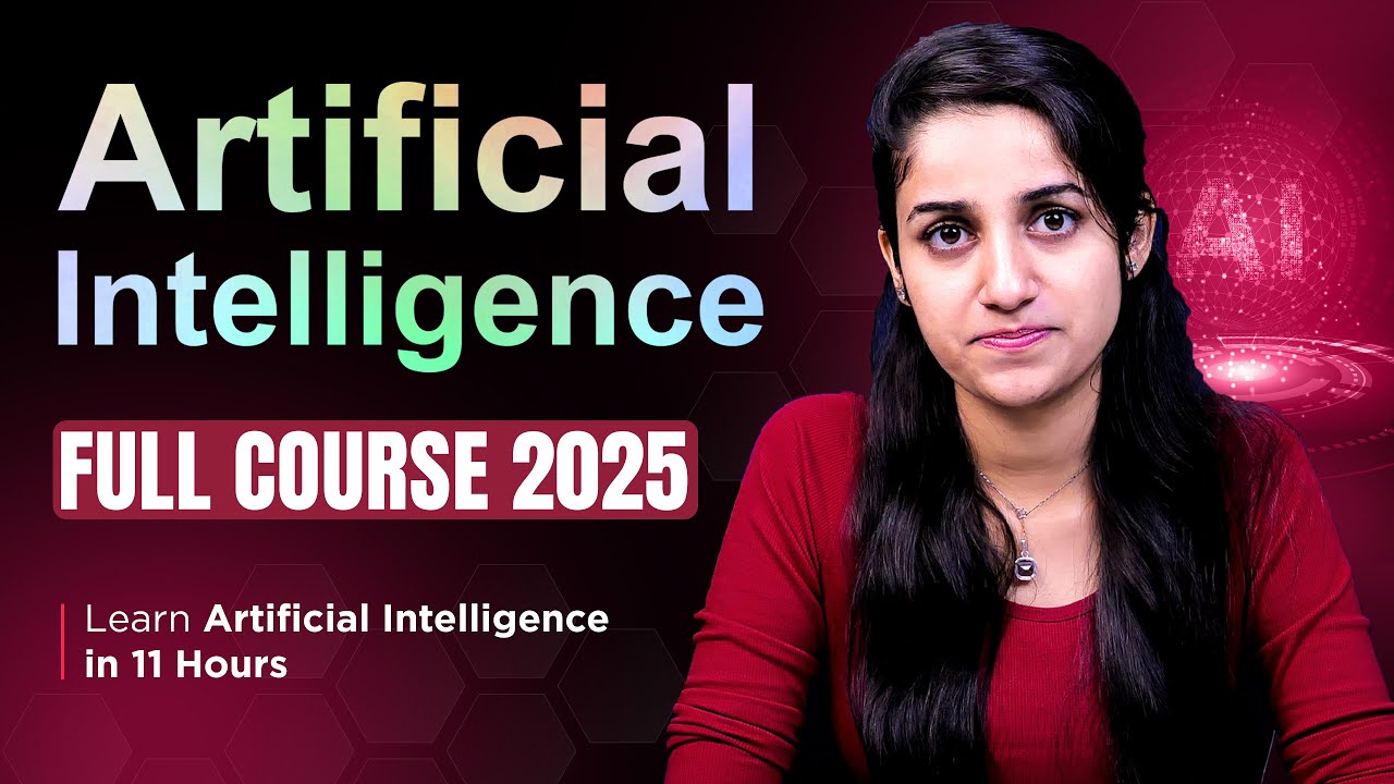 Artificial Intelligence Full Course (2025) | AI Course For Beginners | Intellipaat