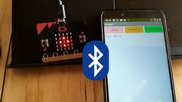 Microbit Bluetooth amb App Inventor. Establiment de la connexió