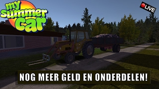 {NL} "NOG MEER GELD EN ONDERDELEN!" My Summer Car LIVE #5 {G27} screenshot 1