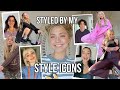 Getting Styled By My Style Icons For A Week