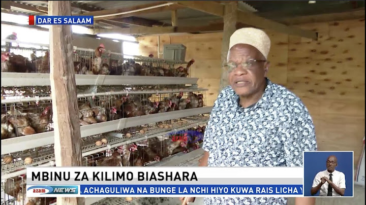 Mzee Makamba akitoa somo la ufugaji wenye tija na jinsi alivyoanza