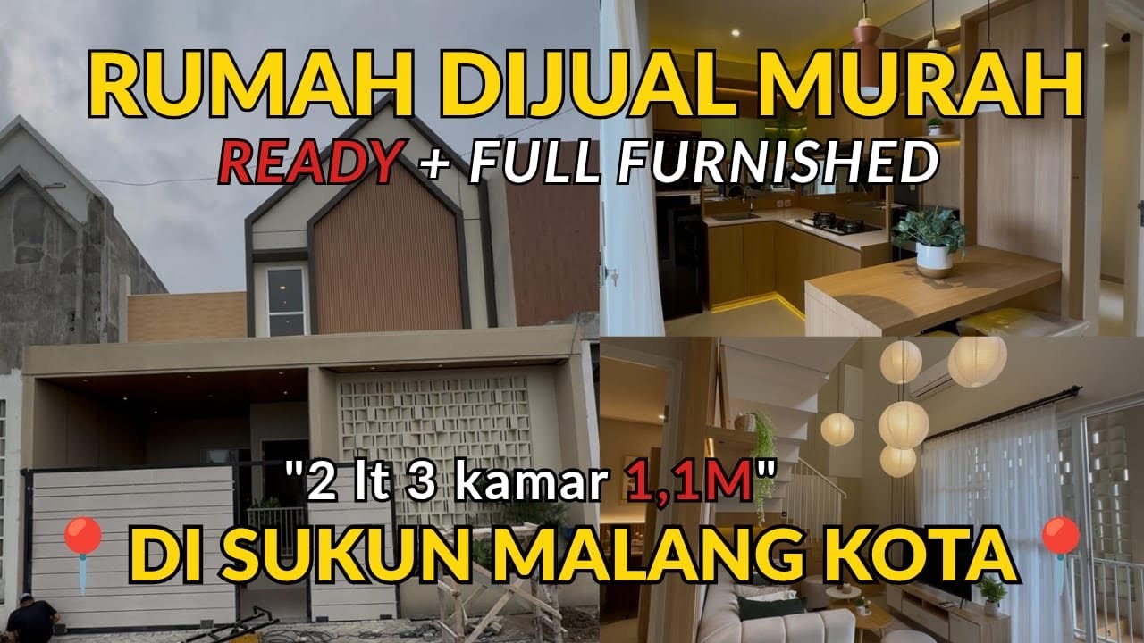✨ MURAH RUMAH + ISINYA DI MALANG ‼️ DEKAT ALUN” KOTA✨ #rumahmalang #rumahmalangmurah #rumahminimalis